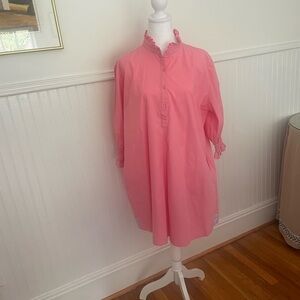 Caryn Lawn Kimberly Dress Coral One Size